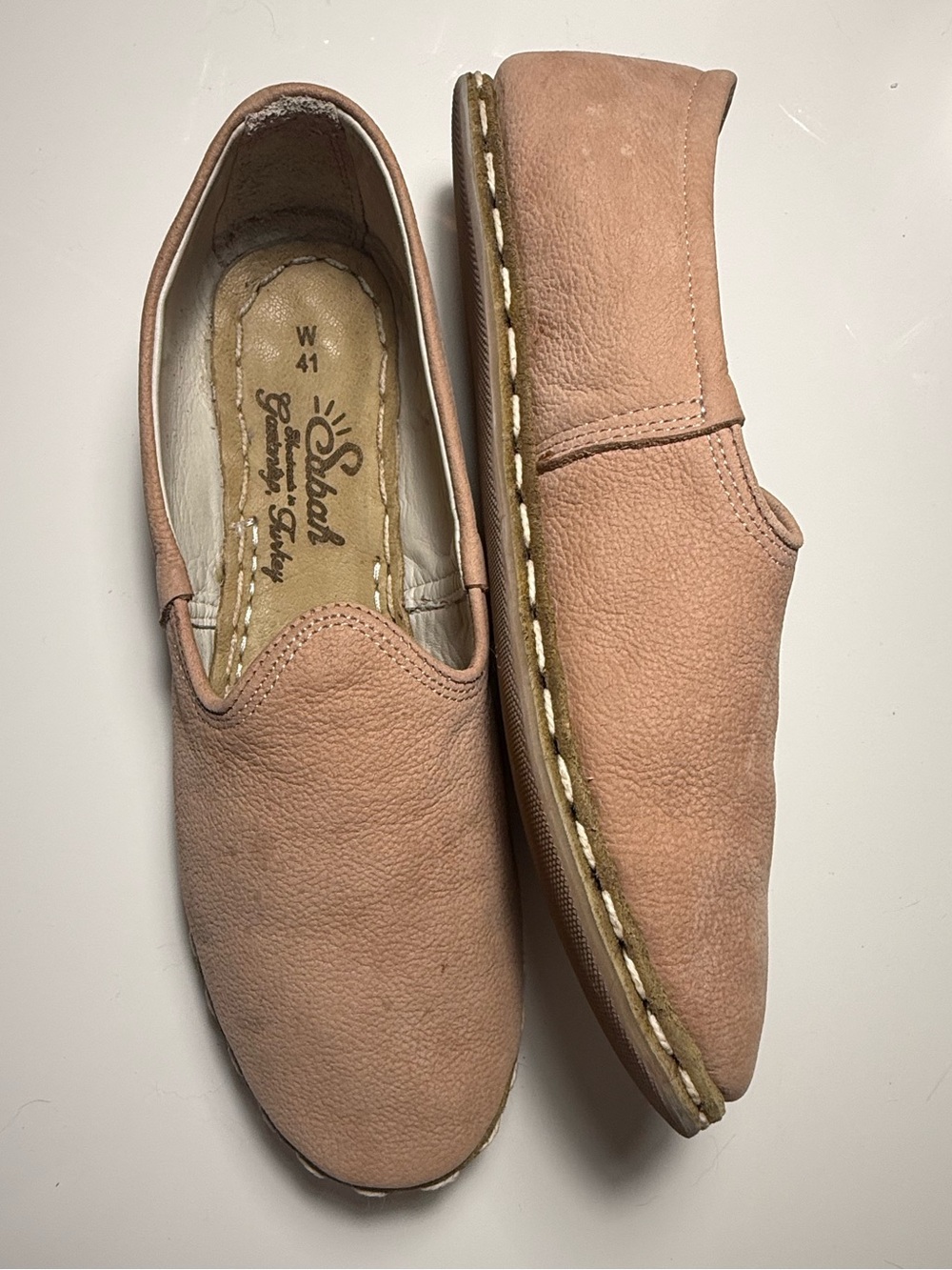 Women’s Sabah Slip ons - pale pink size 41 (9) - Picture 6 of 8